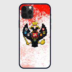 Чехол для iPhone 12 Pro Max Российская империя краски, цвет: 3D-черный
