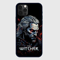 Чехол для iPhone 12 Pro Max The Witcher blood, цвет: 3D-черный