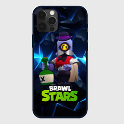 Чехол для iPhone 12 Pro Max Brawl stars Барли, цвет: 3D-черный