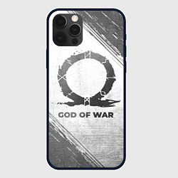 Чехол для iPhone 12 Pro Max God of War - white gradient, цвет: 3D-черный