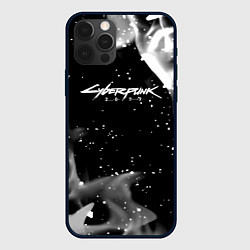 Чехол для iPhone 12 Pro Max Cyberpunk 2077 smoke, цвет: 3D-черный