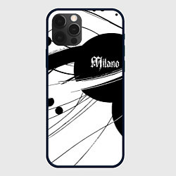 Чехол для iPhone 12 Pro Max Milano - fashion abstraction, цвет: 3D-черный