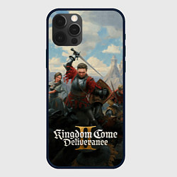 Чехол для iPhone 12 Pro Max Битва Kingdom come deliverence 2, цвет: 3D-черный