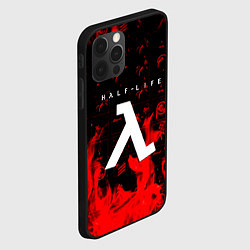 Чехол для iPhone 12 Pro Max Half life fire, цвет: 3D-черный — фото 2