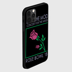 Чехол для iPhone 12 Pro Max Depeche Mode - Rose Bowl, цвет: 3D-черный — фото 2