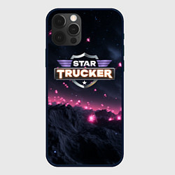 Чехол для iPhone 12 Pro Max Star Trucker logo space, цвет: 3D-черный