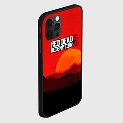 Чехол для iPhone 12 Pro Max Red Dead Redemption game, цвет: 3D-черный — фото 2