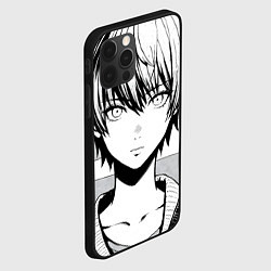 Чехол для iPhone 12 Pro Max A boy manga, цвет: 3D-черный — фото 2