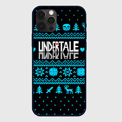 Чехол для iPhone 12 Pro Max Undertale rpg winter, цвет: 3D-черный