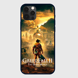 Чехол для iPhone 12 Pro Max Герой Greedfall 2 the dying world, цвет: 3D-черный