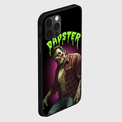 Чехол для iPhone 12 Pro Max Dadster - zombie - на хэллоуин, цвет: 3D-черный — фото 2