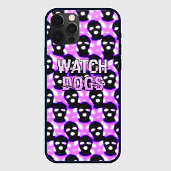 Чехол для iPhone 12 Pro Max Watch dogs hacker, цвет: 3D-черный