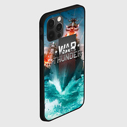 Чехол для iPhone 12 Pro Max Wartunder корабль авианосец, цвет: 3D-черный — фото 2