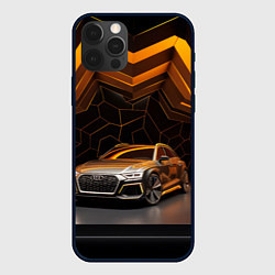 Чехол для iPhone 12 Pro Max Audi auto, цвет: 3D-черный