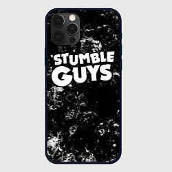 Чехол iPhone 12 Pro Max Stumble Guys black ice