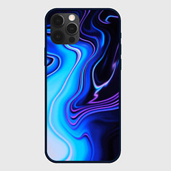 Чехол для iPhone 12 Pro Max Abrupt neon colors, цвет: 3D-черный