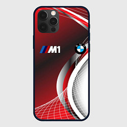 Чехол для iPhone 12 Pro Max BMW sport geometry motors, цвет: 3D-черный