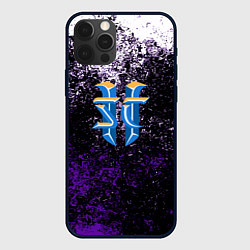 Чехол для iPhone 12 Pro Max Starcraft брызги красок, цвет: 3D-черный