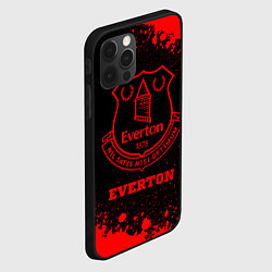 Чехол для iPhone 12 Pro Max Everton - red gradient, цвет: 3D-черный — фото 2