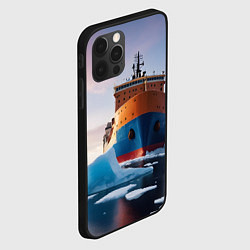 Чехол для iPhone 12 Pro Max Северный морской путь, цвет: 3D-черный — фото 2