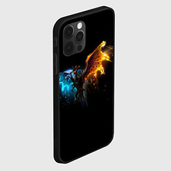 Чехол для iPhone 12 Pro Max Jakiro дота 2, цвет: 3D-черный — фото 2