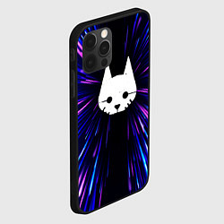 Чехол для iPhone 12 Pro Max Stray neon energy, цвет: 3D-черный — фото 2