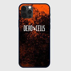 Чехол для iPhone 12 Pro Max Dead Cells брызги красок текстура, цвет: 3D-черный