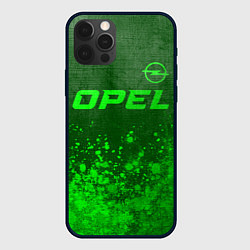 Чехол iPhone 12 Pro Max Opel - green gradient посередине