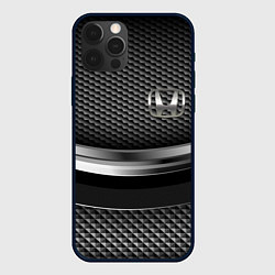 Чехол для iPhone 12 Pro Max Honda metalic, цвет: 3D-черный