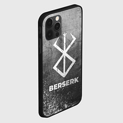 Чехол для iPhone 12 Pro Max Berserk - grey gradient, цвет: 3D-черный — фото 2