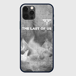 Чехол iPhone 12 Pro Max The Last Of Us - grey gradient посередине