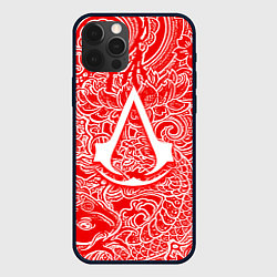 Чехол для iPhone 12 Pro Max Assassins Creed shadows, цвет: 3D-черный