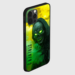 Чехол для iPhone 12 Pro Max Stalker 2 скелет череп, цвет: 3D-черный — фото 2