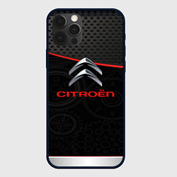 Чехол для iPhone 12 Pro Max Citroen auto car, цвет: 3D-черный