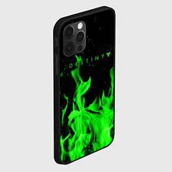 Чехол для iPhone 12 Pro Max Destiny кислотный огонь, цвет: 3D-черный — фото 2