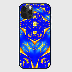 Чехол для iPhone 12 Pro Max Оптические стёкла абстракция, цвет: 3D-черный