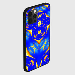 Чехол для iPhone 12 Pro Max Оптические стёкла абстракция, цвет: 3D-черный — фото 2