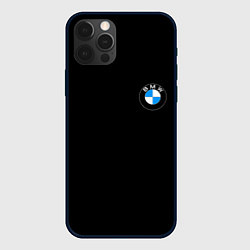 Чехол для iPhone 12 Pro Max BMW auto logo, цвет: 3D-черный