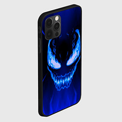 Чехол для iPhone 12 Pro Max Огненный Веном, цвет: 3D-черный — фото 2