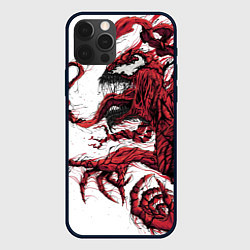 Чехол для iPhone 12 Pro Max Carnage - Symbiot, цвет: 3D-черный