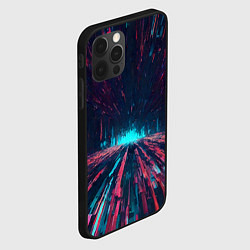 Чехол для iPhone 12 Pro Max Абстрактный путь в портал, цвет: 3D-черный — фото 2