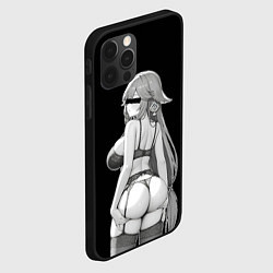 Чехол для iPhone 12 Pro Max Yae Miko sexy - Genshin impact, цвет: 3D-черный — фото 2