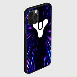 Чехол для iPhone 12 Pro Max Destiny neon energy, цвет: 3D-черный — фото 2