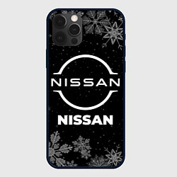 Чехол для iPhone 12 Pro Max Снежный Nissan, цвет: 3D-черный