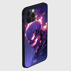 Чехол для iPhone 12 Pro Max Ghost Rider - Neon rain, цвет: 3D-черный — фото 2