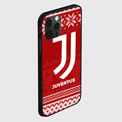 Чехол для iPhone 12 Pro Max Новогодний Juventus, цвет: 3D-черный — фото 2