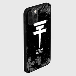 Чехол для iPhone 12 Pro Max Снежный Tokio Hotel, цвет: 3D-черный — фото 2