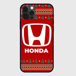 Чехол для iPhone 12 Pro Max Honda new year, цвет: 3D-черный