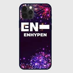 Чехол для iPhone 12 Pro Max Праздничный Enhypen, цвет: 3D-черный