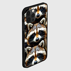 Чехол для iPhone 12 Pro Max Енотики, цвет: 3D-черный — фото 2